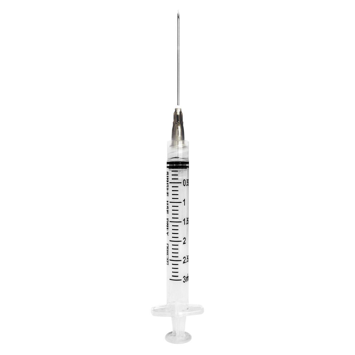 Sol-Millennium Medical SYRINGE/NDL, W/EXCHANGEABLE NDL 3ML LL 22GX1-1/2" (100/BX)