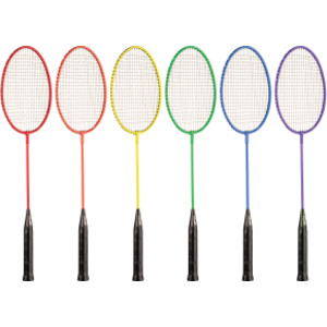 Tempered Steel Badminton Racket Set