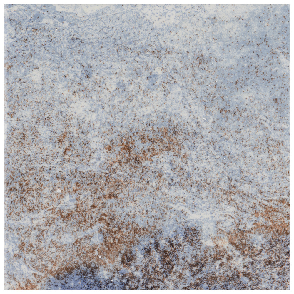 Ocean Glossy Coral Bay with BioTech 6 in. x 6 in. Porcelain Floor and Wall Tile