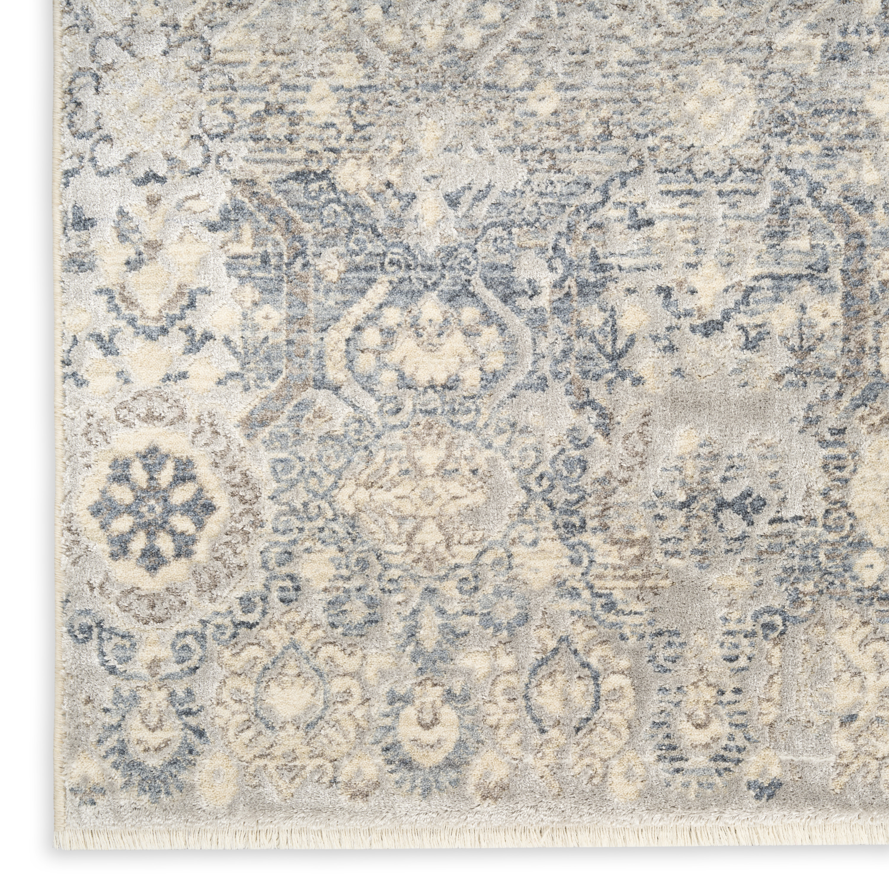 Nourison Sultana 7'10" x 10'2" Blue Vintage Indoor Rug