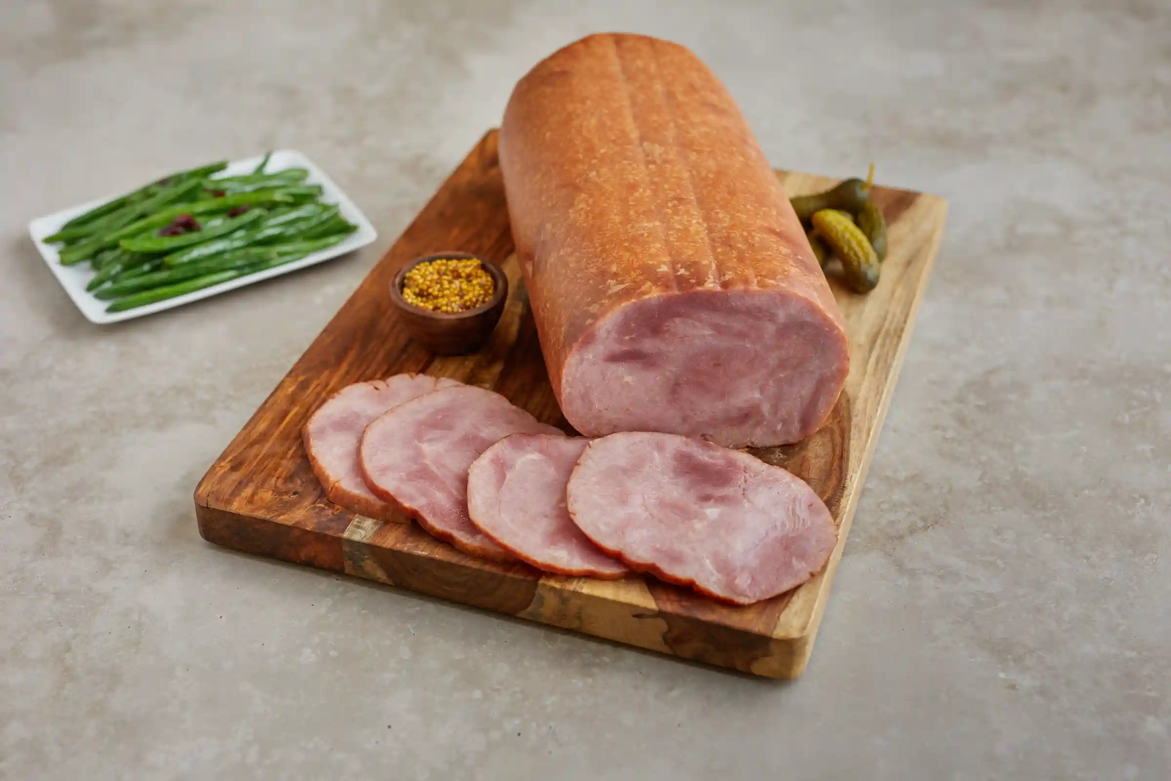 Wright® Brand Fully Cooked Boneless Old Fashioned Party Ham_image_01