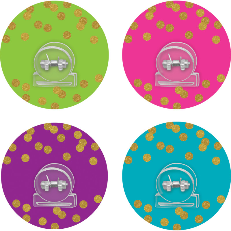 Clingy Thingies® Clips, Confetti