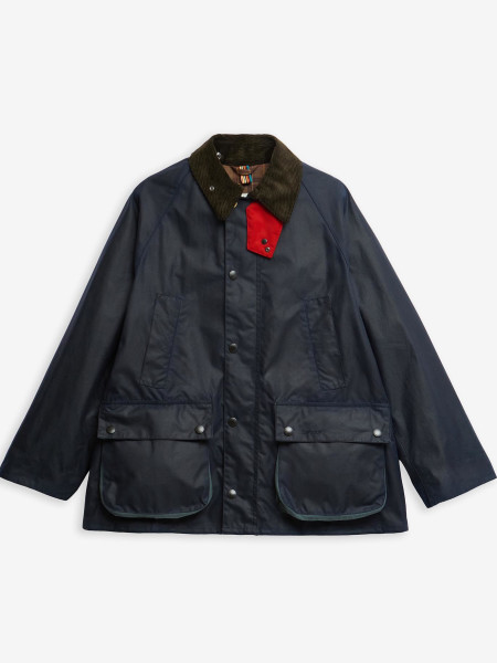 Paul Smith loves Barbour Oversized Bedale Waxed Jacket