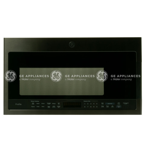 BLACK STAINLESS DOOR WITH WHITE LED