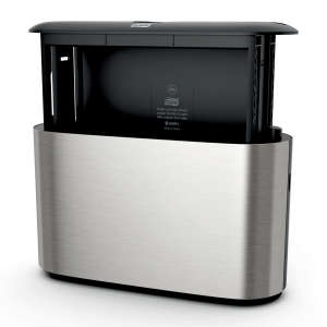Tork, H2 Xpress Countertop, Multi-fold Folded Towel Dispenser, Stainless Steel