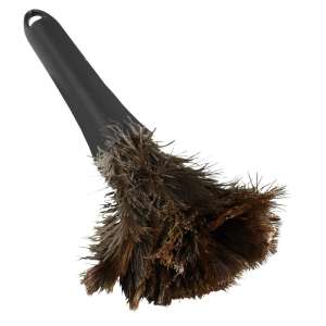 Impact, Economy Retractable Ostrich Feather Duster, Ostrich Feather, Brown, 8 in