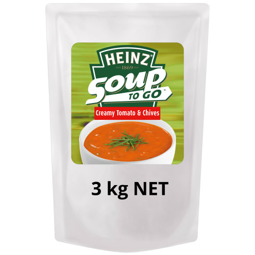  Heinz® Soup To Go® Creamy Tomato & Chives Soup 3kg x 4 