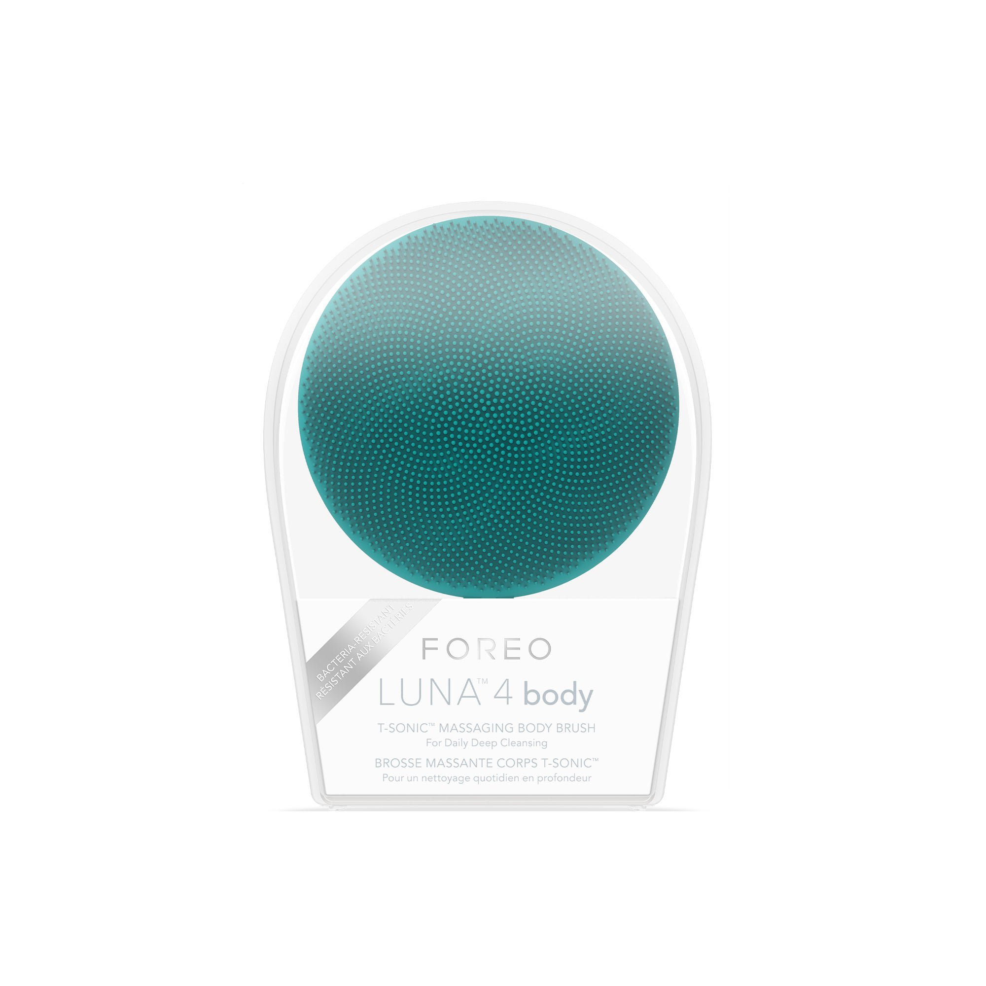 LUNA™ 4 body Massaging Body Brush, Evergreen