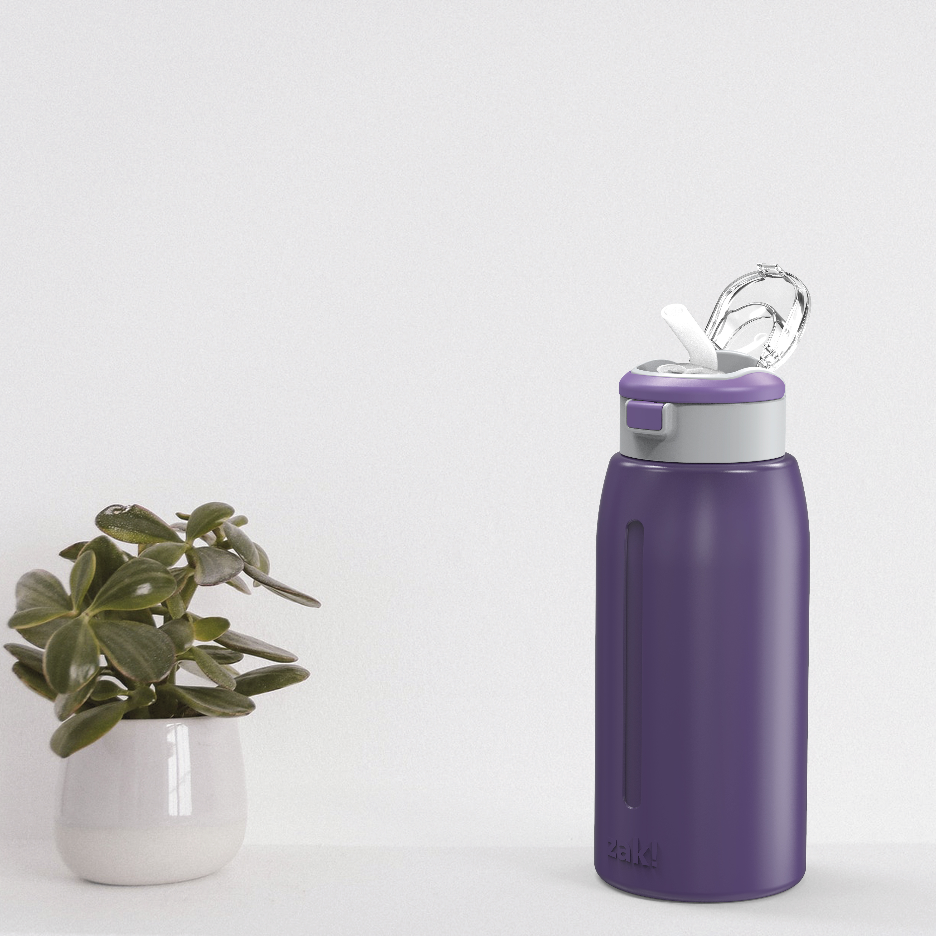 Genesis 32 ounce Stainless Steel Water Bottles, Viola slideshow image 4 Genesis 32 ounce Stainless Steel Water Bottles, Viola slideshow image 4