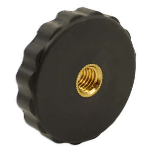 Locking Wheel M8 D=40 S=9 Black