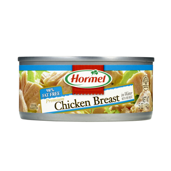 HORMEL(r) Chunked Chicken Breast, 12/5oz. . C1CB - Front Center Inner Pack (Hi Res)