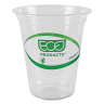 ECPEPCC16GS, Eco-Products,Inc., GreenStripe Renewable and Compostable Cold Cups, 16 oz, Clear