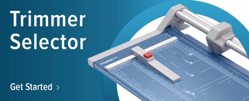 Choose from cutting length, sheet capacity, and more to help narrow your options to a select few models based on your trimming needs.