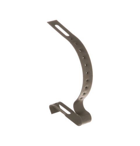 Dryer clip resilient mount