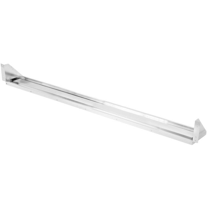 76-inch stainless steel plate rest for Servewell® table