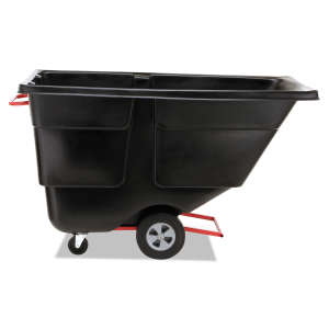Rubbermaid Commercial, Utility Duty, Tilt Truck, 27 cu ft, Black