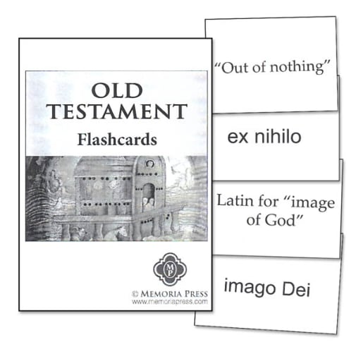 Memoria Press Old Testament Flashcards Set of 213