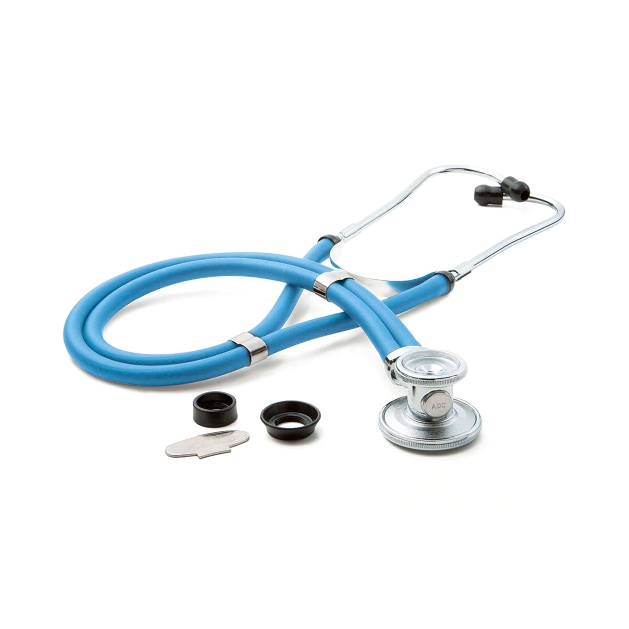 McKesson Sprague-Rappaport Stethoscope, 22 Inch, Blue