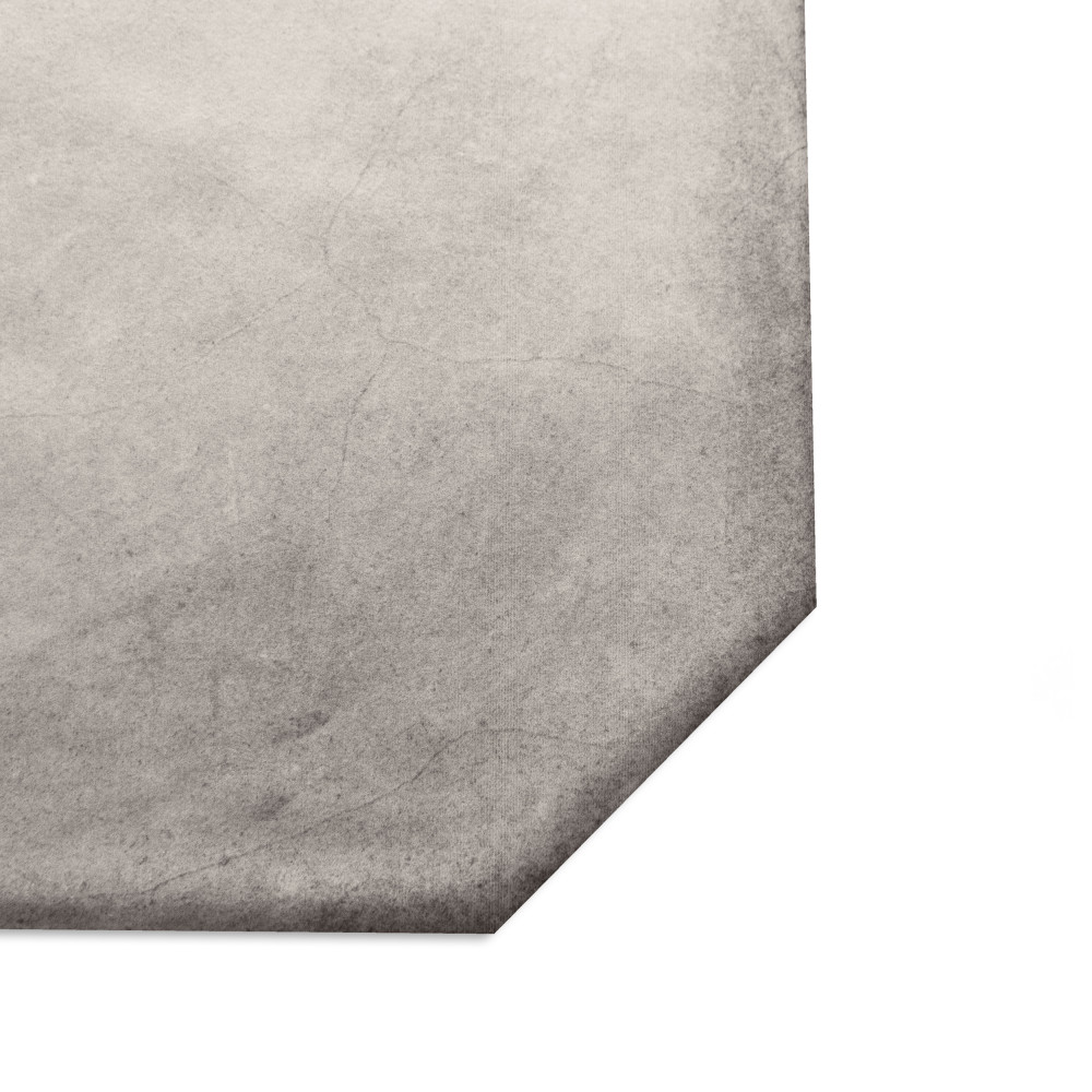 Laverton Octagon Gris with Taco Nieve 7-7/8 in. x 7-7/8 in. Porcelain Floor and Wall Tile