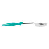 6-ounce one-piece heavy-duty solid round Spoodle® utensil with teal nylon handle