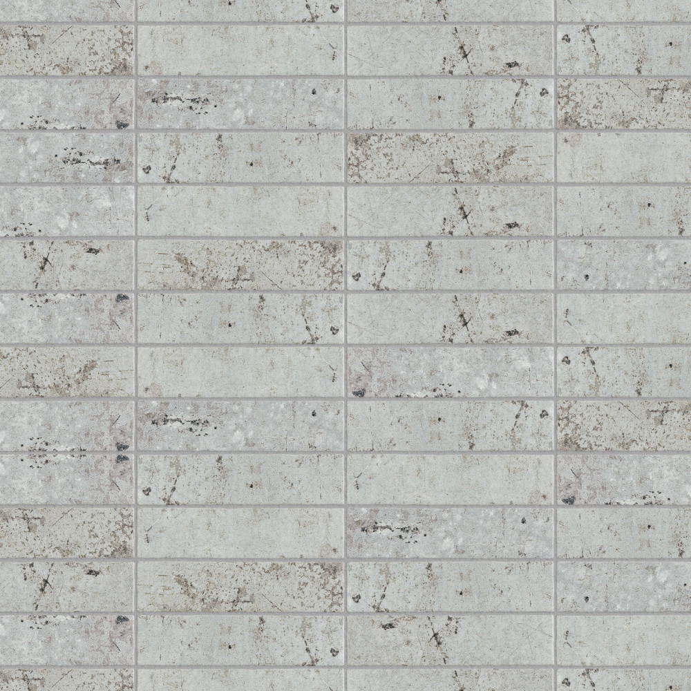 London Grey Glossy 3 in. x 12 in. Ceramic Wall Tile