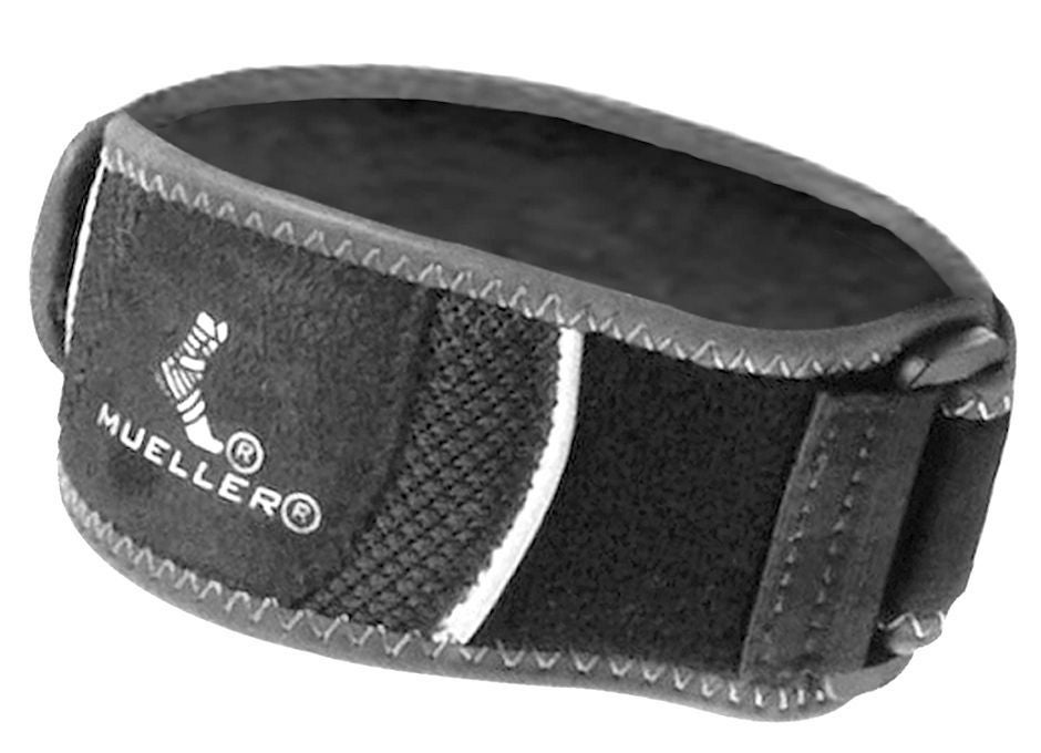 Mueller Sports Medicine ELBOW BRACE, TENNIS PREMIUM HG80 LG BLK LG/XLG