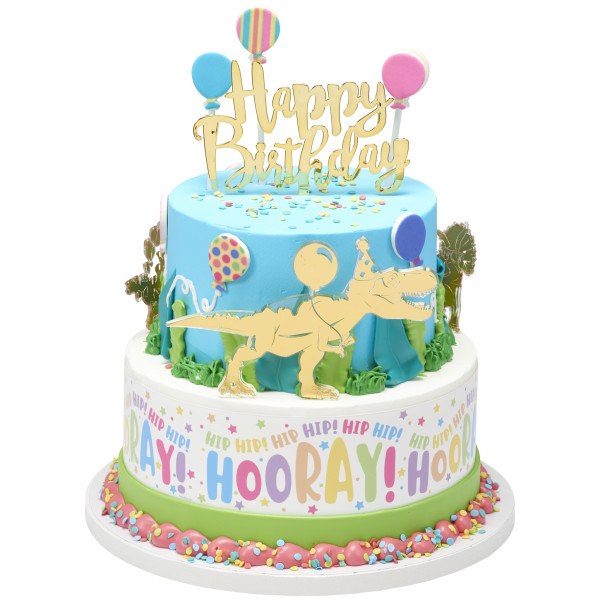 Happy Birthday Assortment Plastic Candle Holder