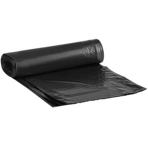 MPC231746K, Manchester Packaging Company,  LLDPE Liner, 23 gal Capacity, 23 in Wide, 46 in High, 2 Mils Thick, Black