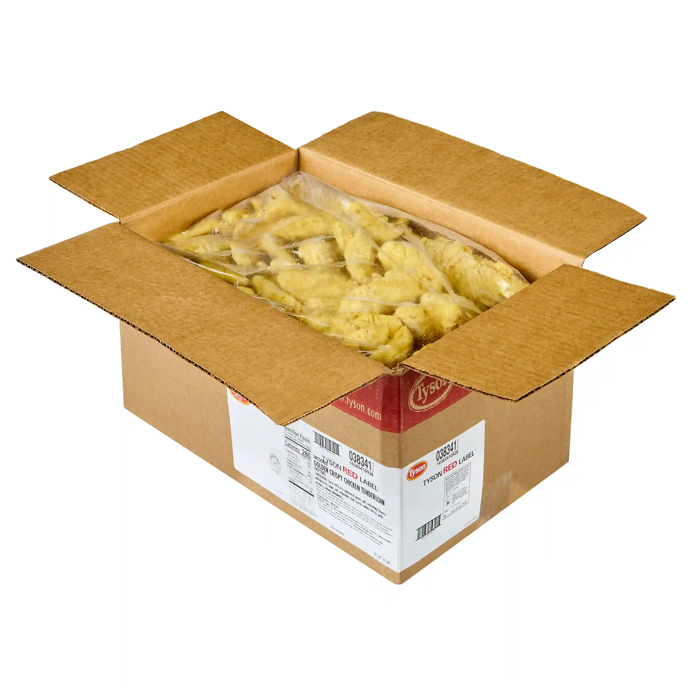 Tyson Red Label® Uncooked Golden Crispy Chicken Tenderloin Fritters_image_4