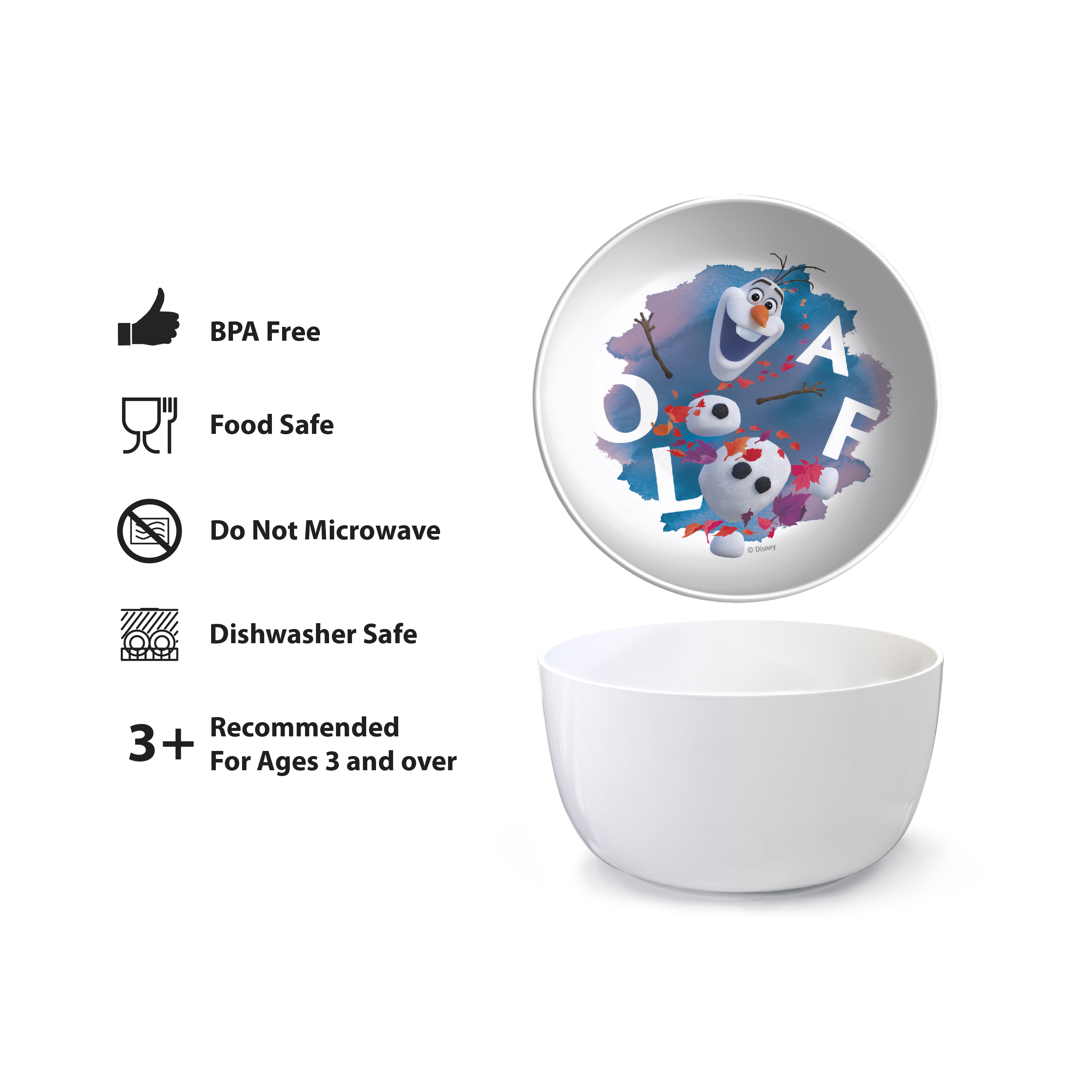 Disney Frozen 2 Movie Dinnerware Set, Anna, Elsa and Friends, 5-piece set slideshow image 6 Disney Frozen 2 Movie Dinnerware Set, Anna, Elsa and Friends, 5-piece set slideshow image 6