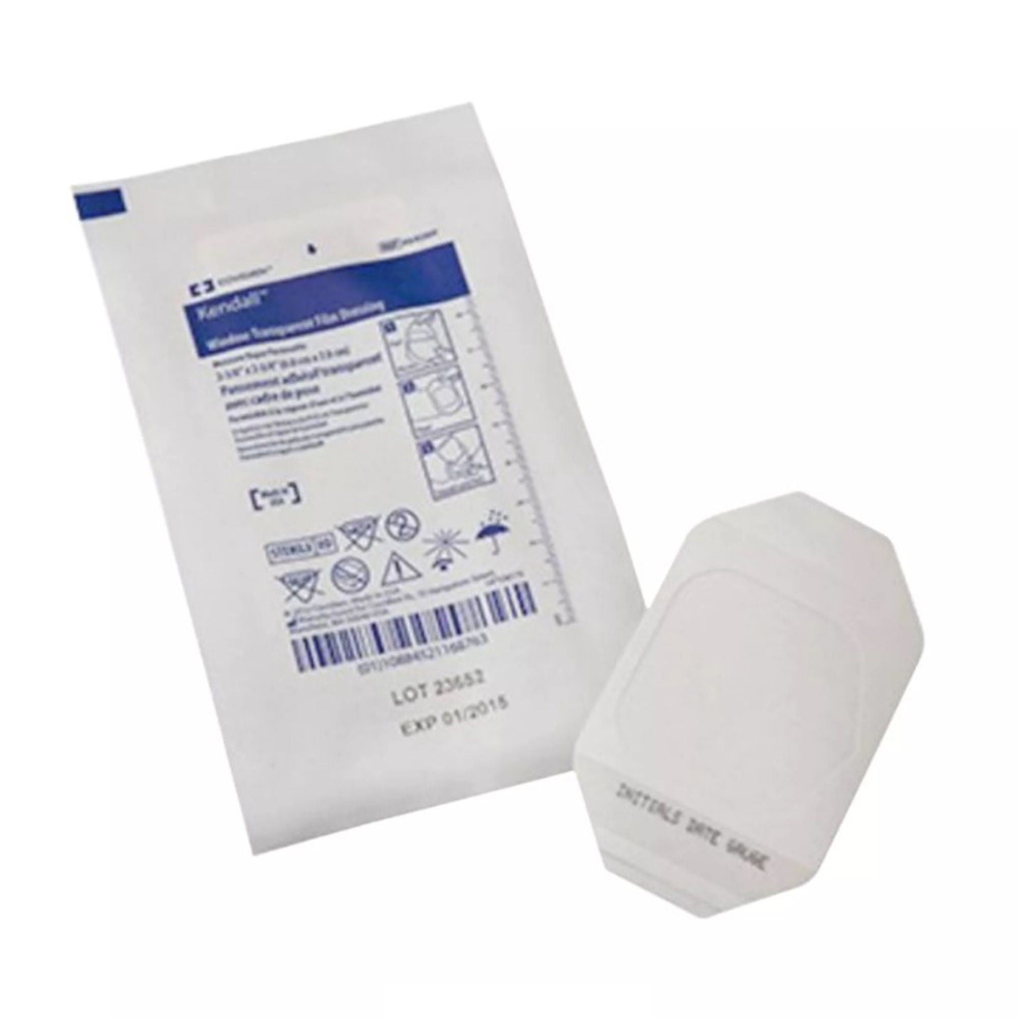 Kendall™ Transparent Film Dressing, 2 x 2.75 Inch