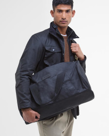Explorer Waxed Duffle Bag Classic Black