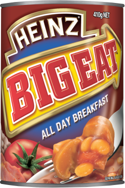 Heinz® Big Eat™ All Day Breakfast Canned Meal 410g