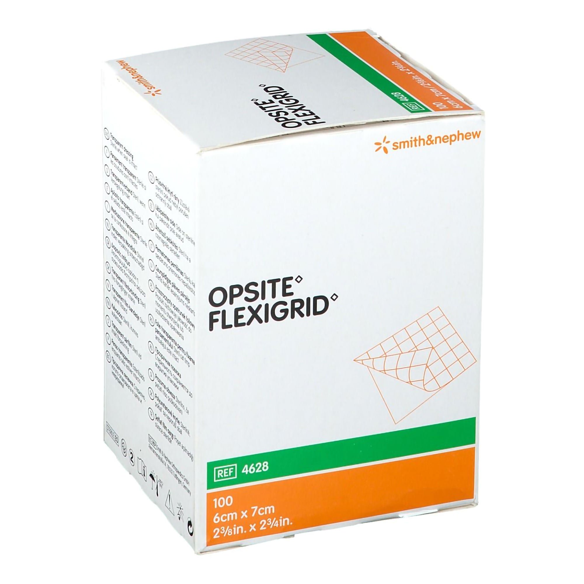 OpSite Flexigrid Transparent Film Dressing, 2-3/8 x 2¾ Inch