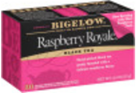 Raspberry Royale Tea - Case of 6 boxes- total of 120 teabags