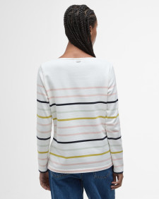 T-shirt a maniche lunghe Hawkins con motivo a righe 