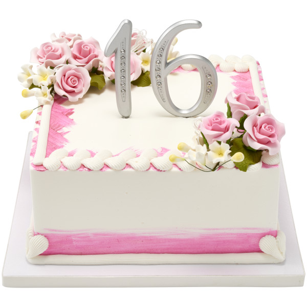 3.5" 6 Diamond Number Monogram