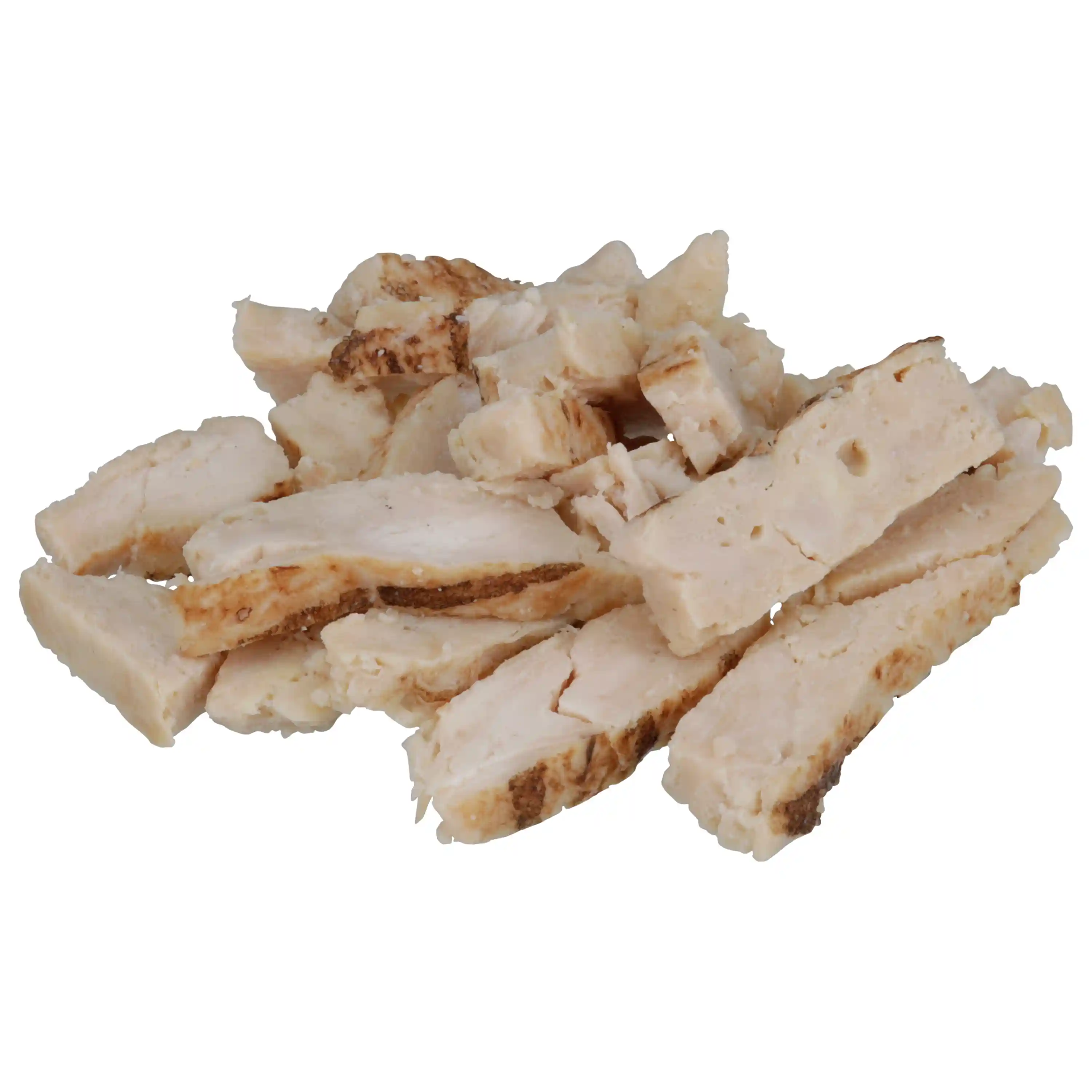 Tyson Red Label® Fully Cooked Unbreaded Wood Fire Seasoned Chicken Breast Strips _image_2