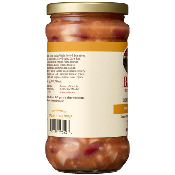 Pasta & Fagioli Soup, 15.5 oz - Left Image