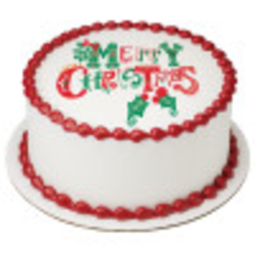 Merrymaking Merry Christmas Cake | Order Online and Pick-Up from Local Bakery | Cakes.com