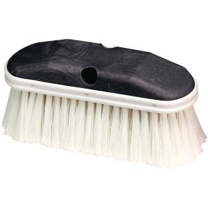 Carlisle, Flo-Pac®, 9in, Vehicle Wash Brush, Plastic Bristles, White