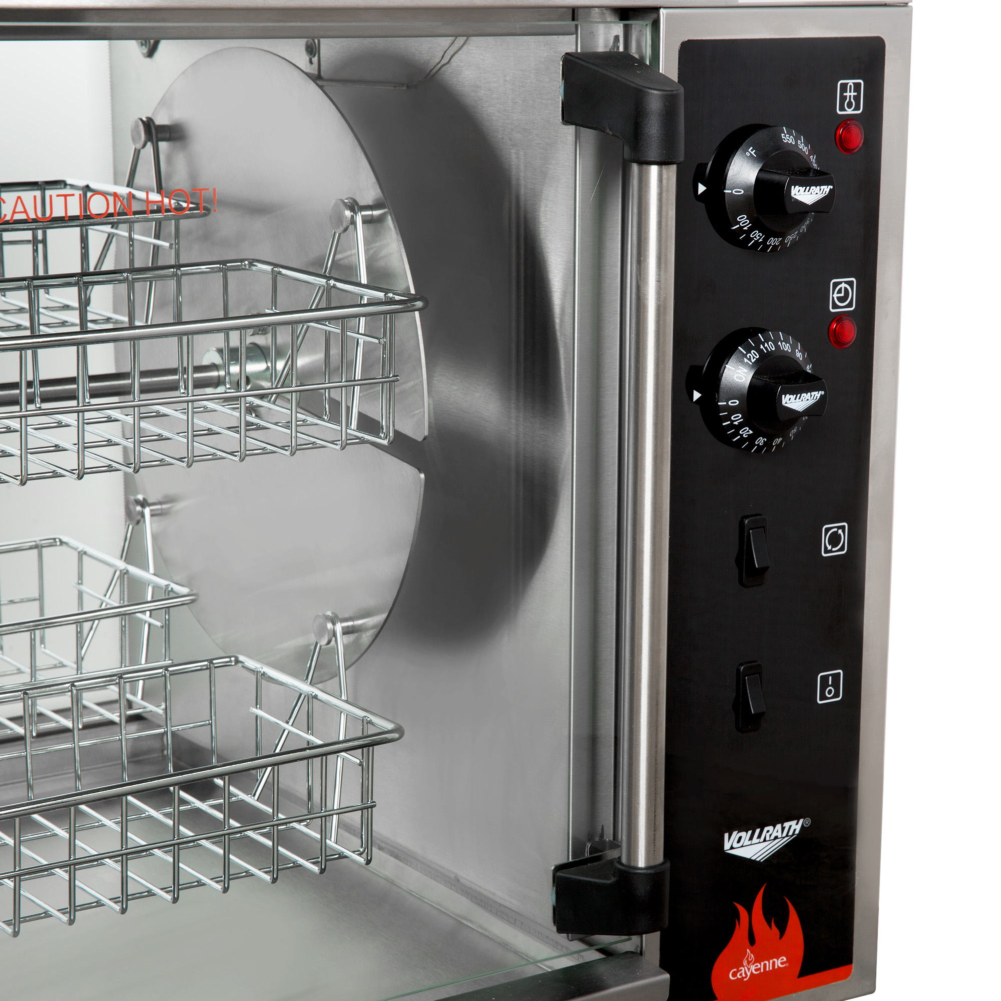 8bird 220volt Cayenne® countertop chicken rotisserie oven