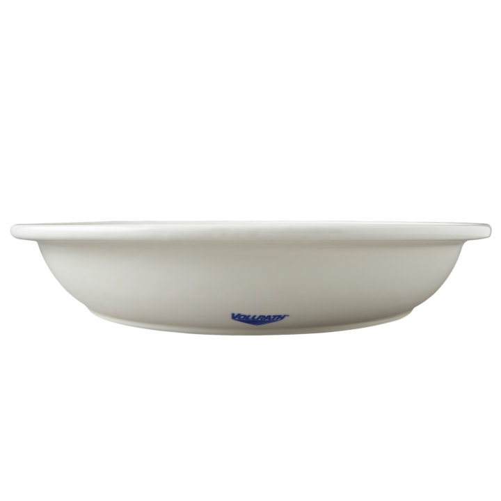 4 ¼-quart replacement round porcelain food pan for Intrigue® induction chafer