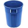 Impact, Gator Plus, 32 gal, Plastic, Blue, Round, Receptacle
