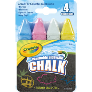 Sidewalk Chalk, Pack of 4