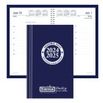 House of Doolittle&reg; Recycled Daily Academic Calendar Planner Blue Cover HOD288507