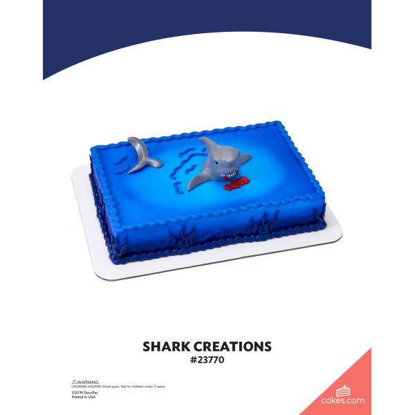 Shark Creations The Magic of Cakes® Icing Only Page