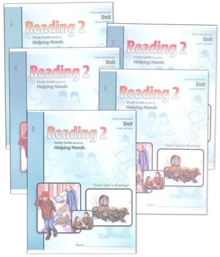 Christian Light Helping Hands Reading 2 LightUnits Only Set Sunrise 2nd Edition