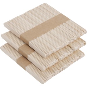 Natural Craft Sticks, Pack of 150