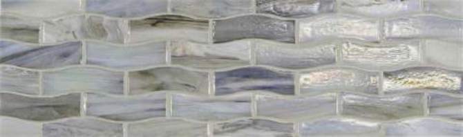 JAW (Just Add Water) Bari 1×3 Zing Border Mosaic Pearl